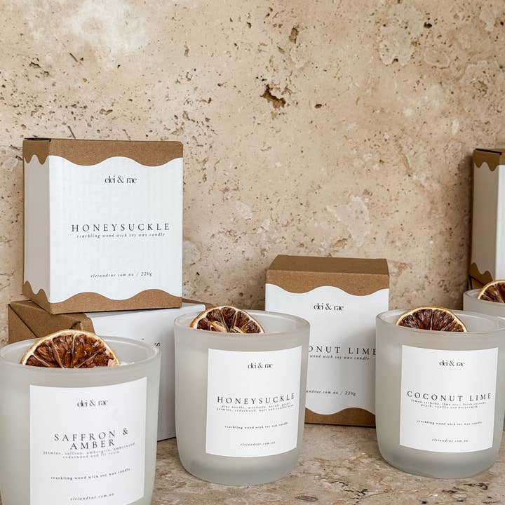 Elei & Rae - Wholesale Jar/Filled Candle - Signature Candle Collection