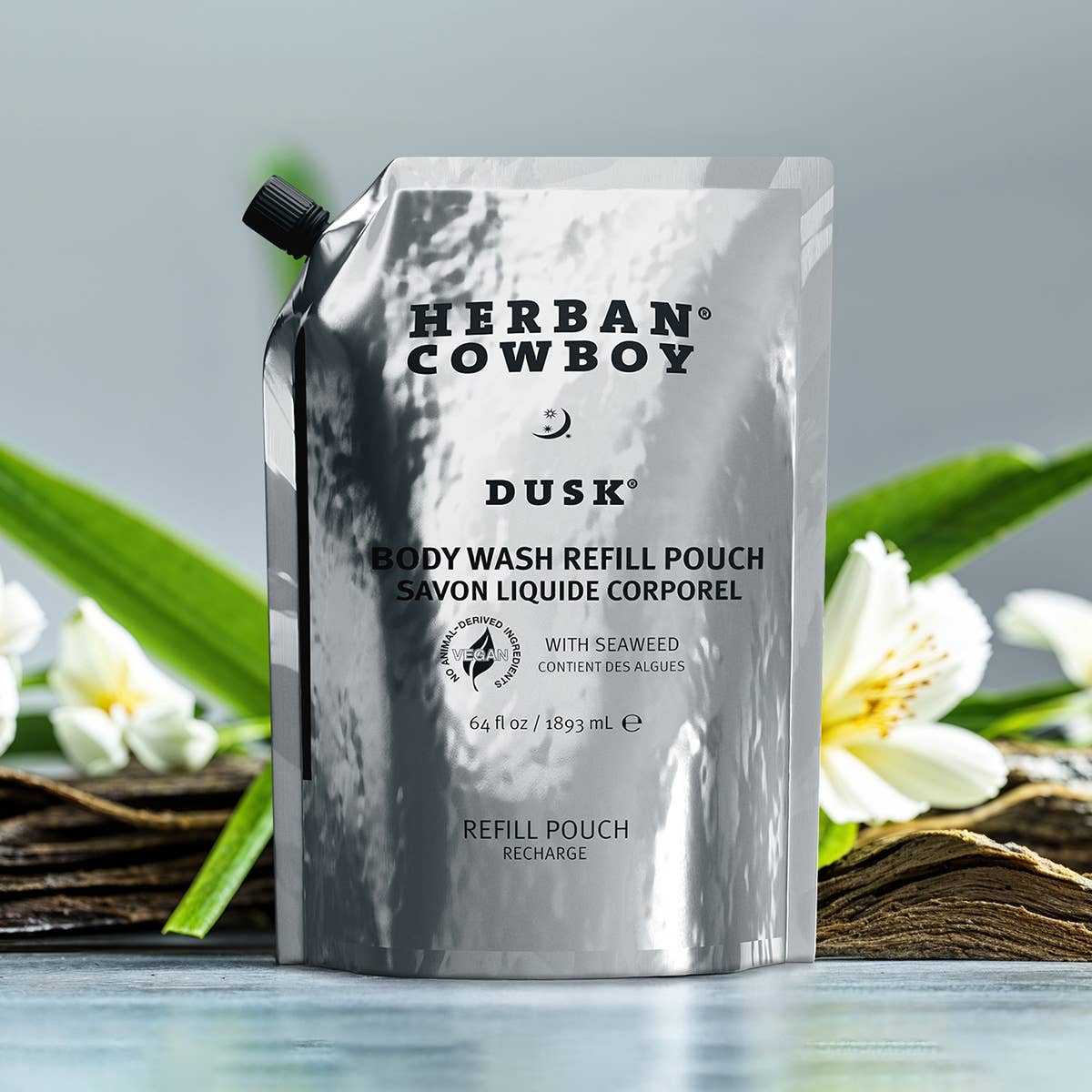 Herban Cowboy - Wholesale Body Wash/Shower Gel - Men's - Dusk Body Wash Refill Pouch