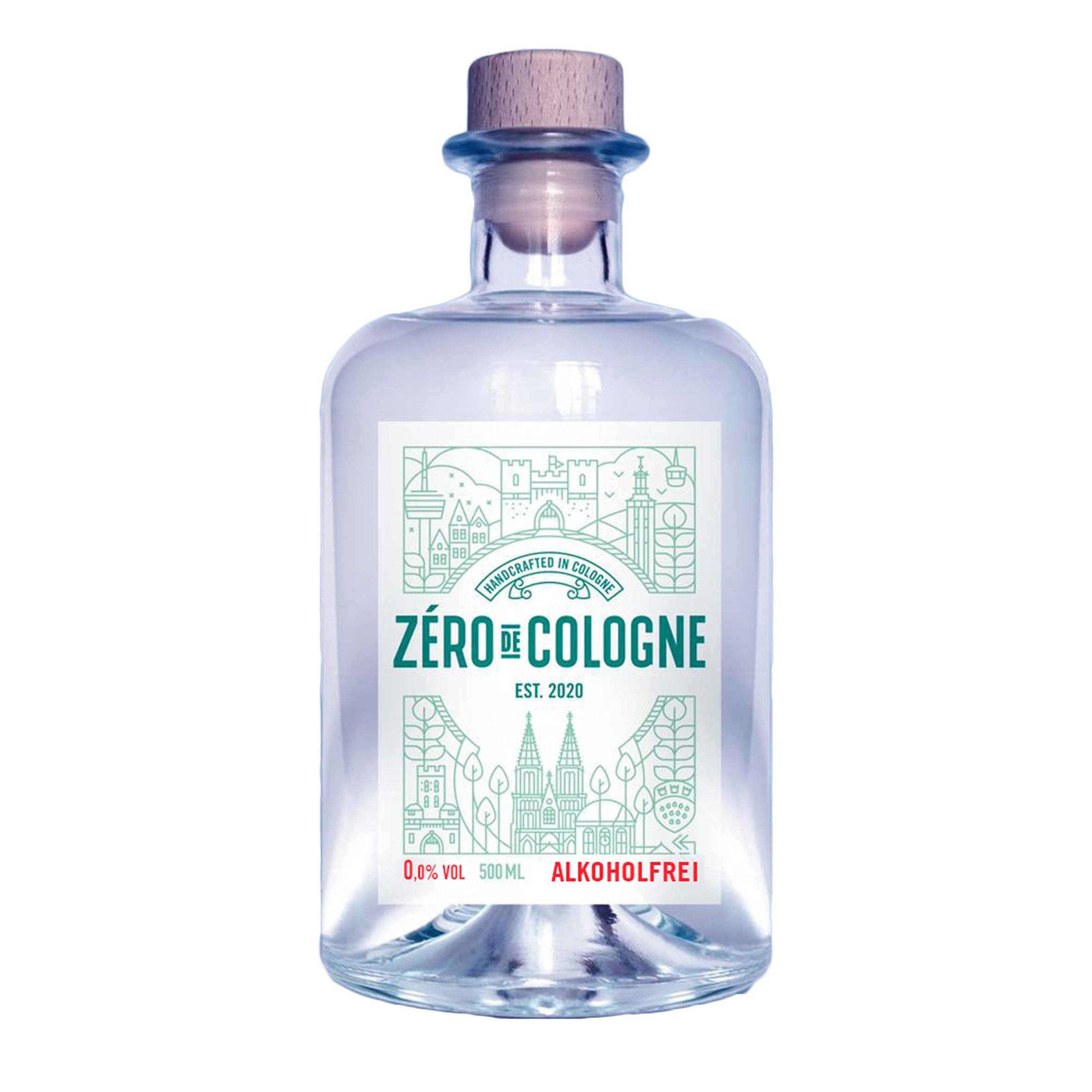 Gin de Cologne - Wholesale Non-Alcoholic Aperitif/Mocktail - Zéro de Cologne 500ml0