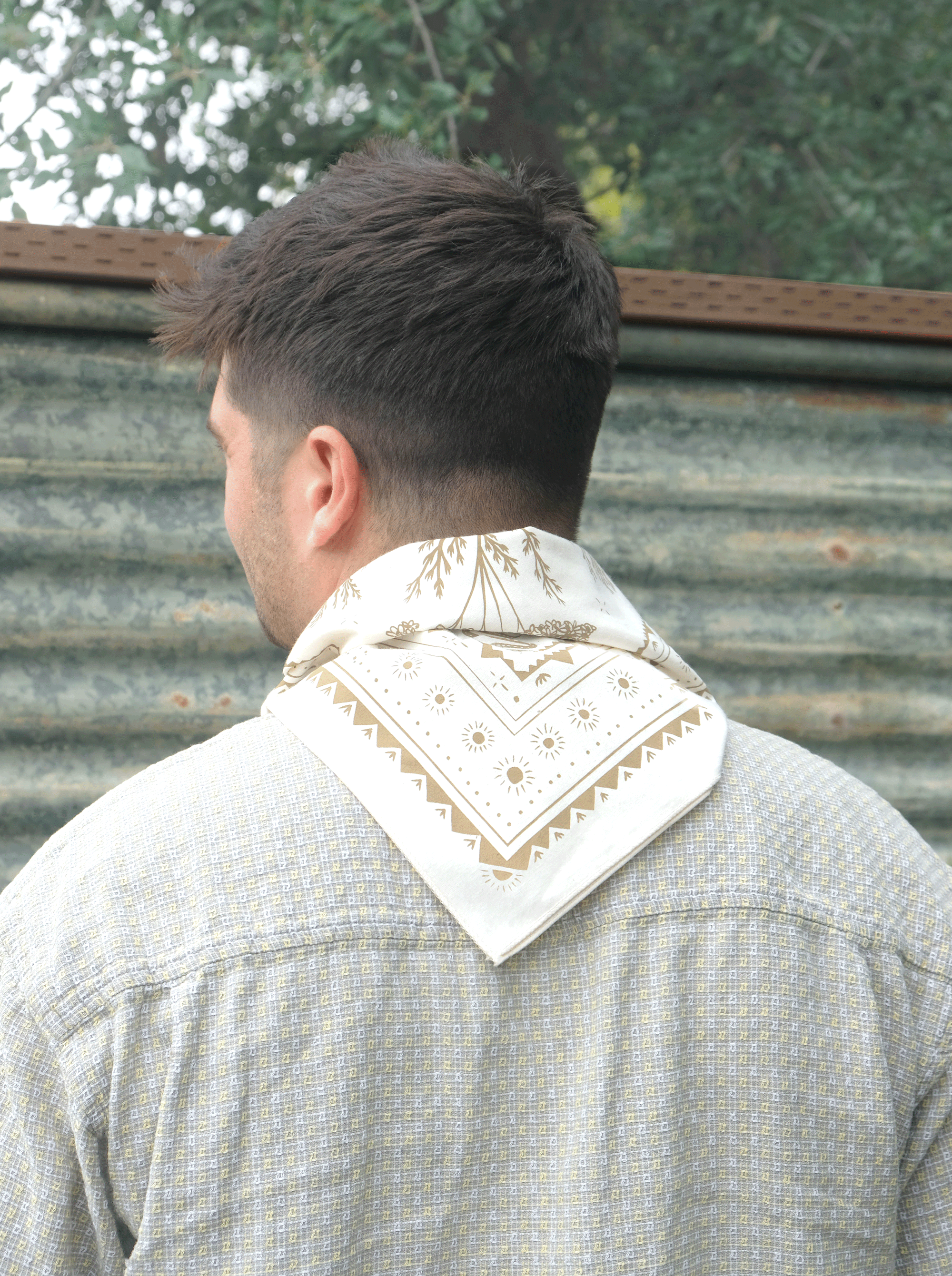 Elana Gabrielle - Vendita all'ingrosso Bandana - Donna - Bandana del Deserto Alto - Regalo Botanico del Sud-Ovest/Occidentale9