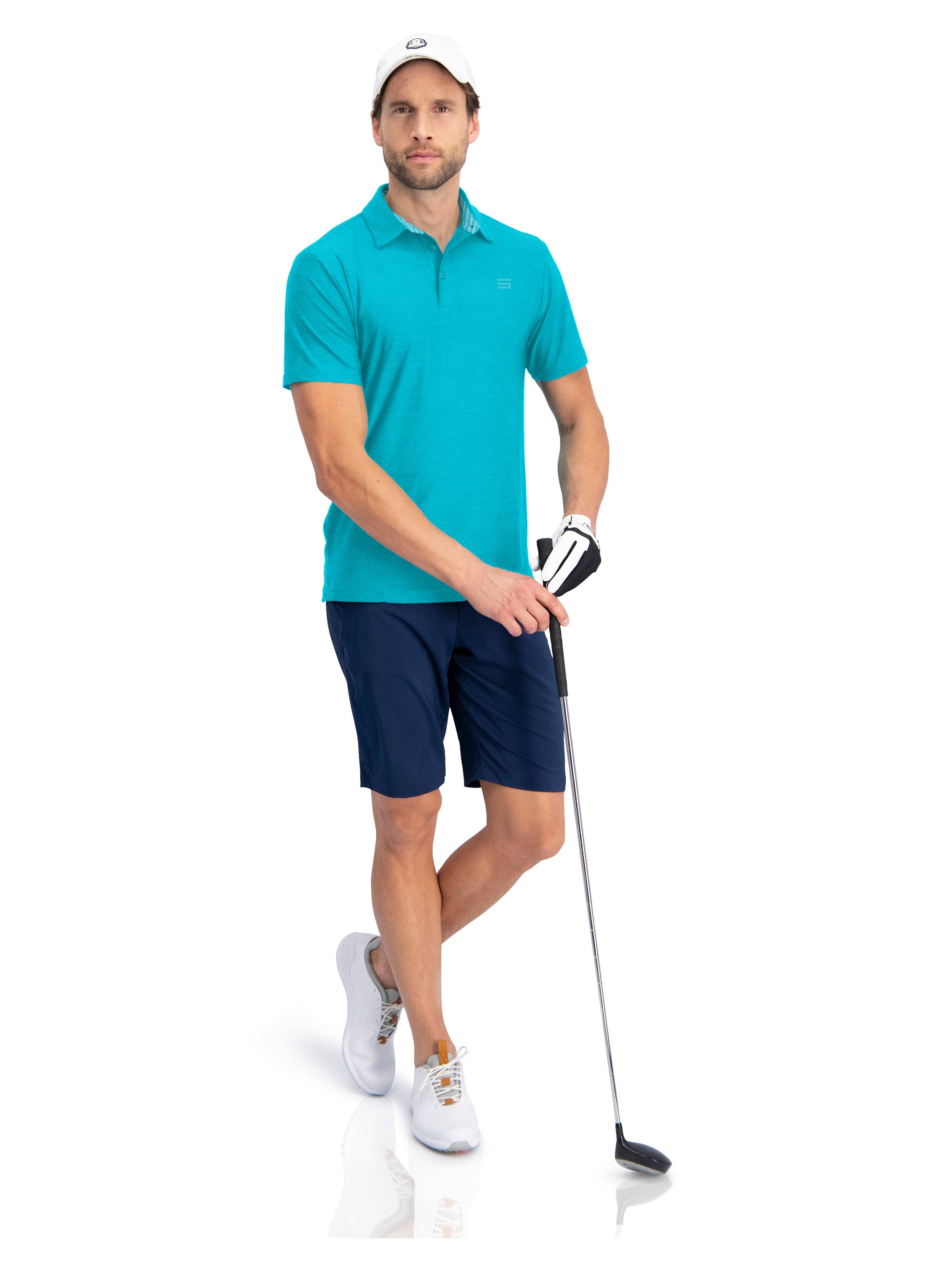 Three Sixty Six - Wholesale Polo - Heren - Sneldrogende golfshirts voor heren, korte mouwen, sportpolo107
