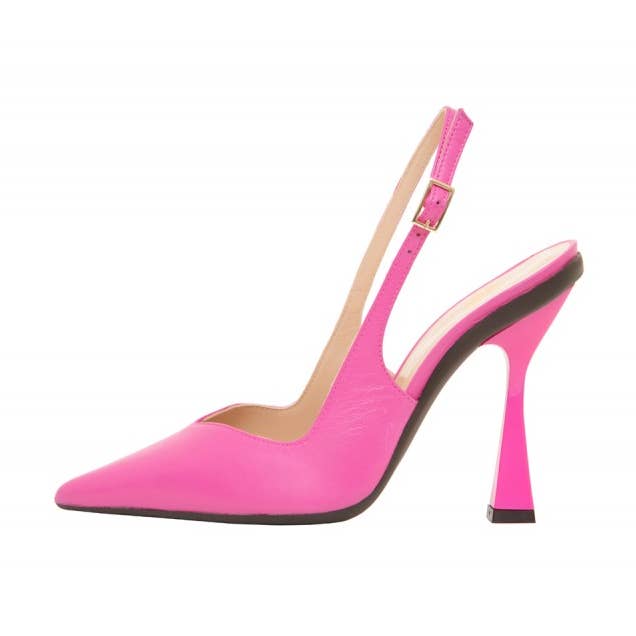 Guild Damen Pumps mit offenem Fersenbereich aus Nappaleder für den Großhandel von Ernesto Esposito