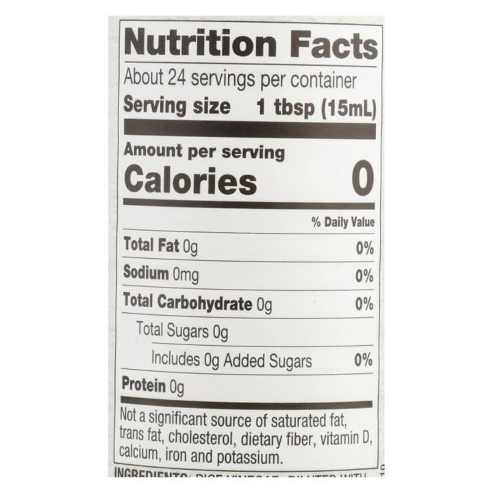 Everyday Supply Co - Wholesale Vinegar - Nakano Rice Vinegar - Vinegar - Case Of 6 - 12 Fl Oz.1