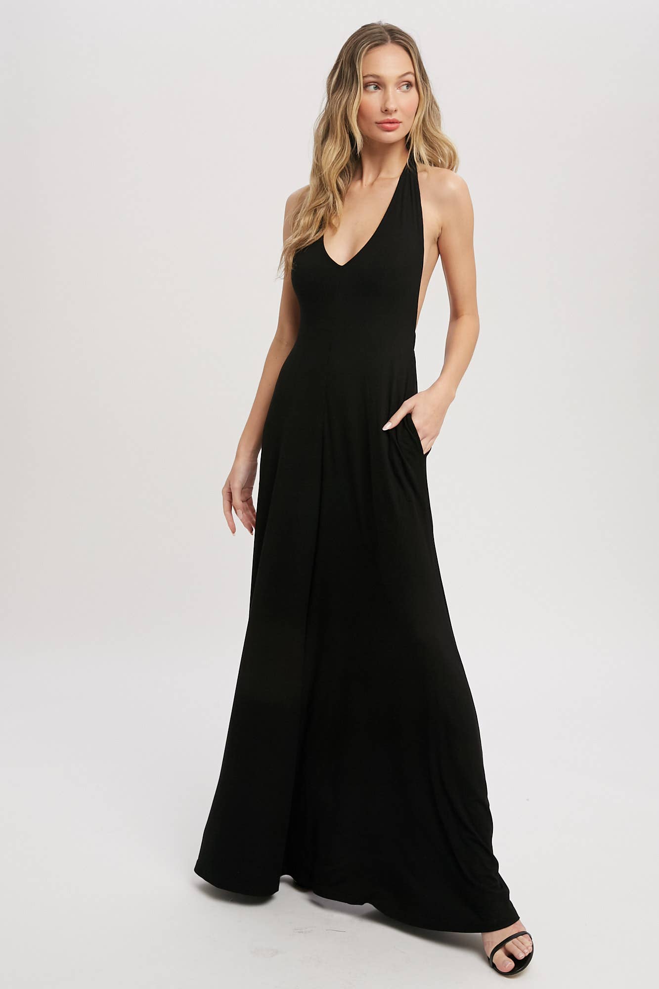 Bluivy - Wholesale Jumpsuit - Women's - WIDE LEG HALTER JUMPSUIT13