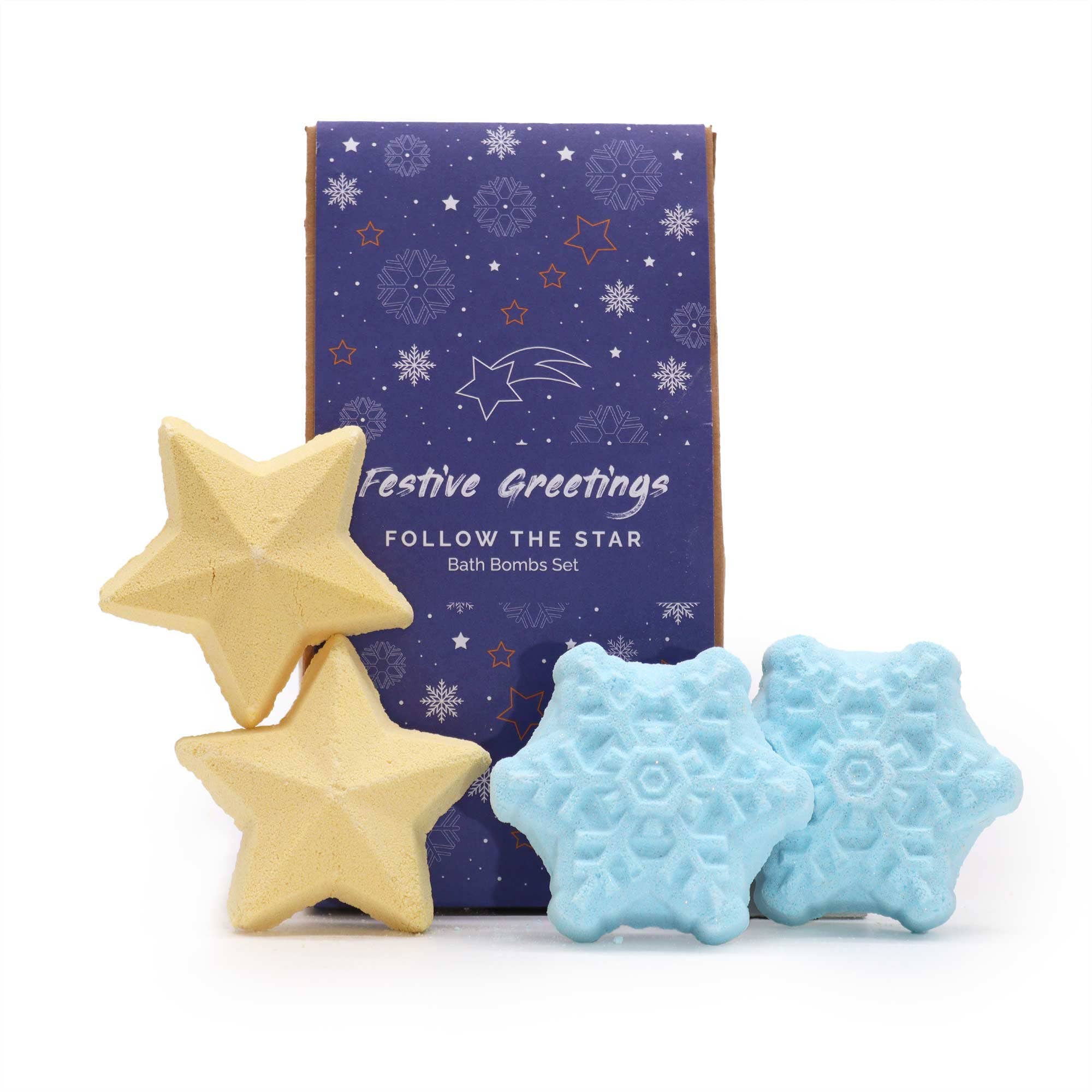 LS GROUP – wholesale Bath bomb/fizz – Christmas Bath Bombs Gift Set - Follow the Star 🎁0