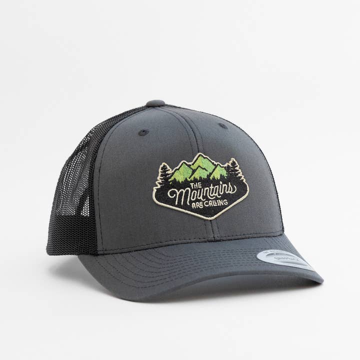 Squatchy - Wholesale Trucker Hat - Unisex - The Mountains Are Calling Hat | Trucker Cap Snapback4