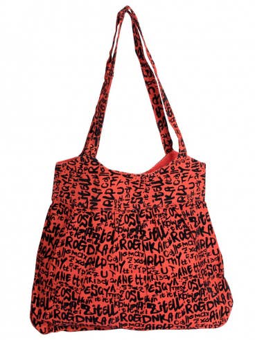 Rote Baumwolltasche für den Großhandel von Kimago Look