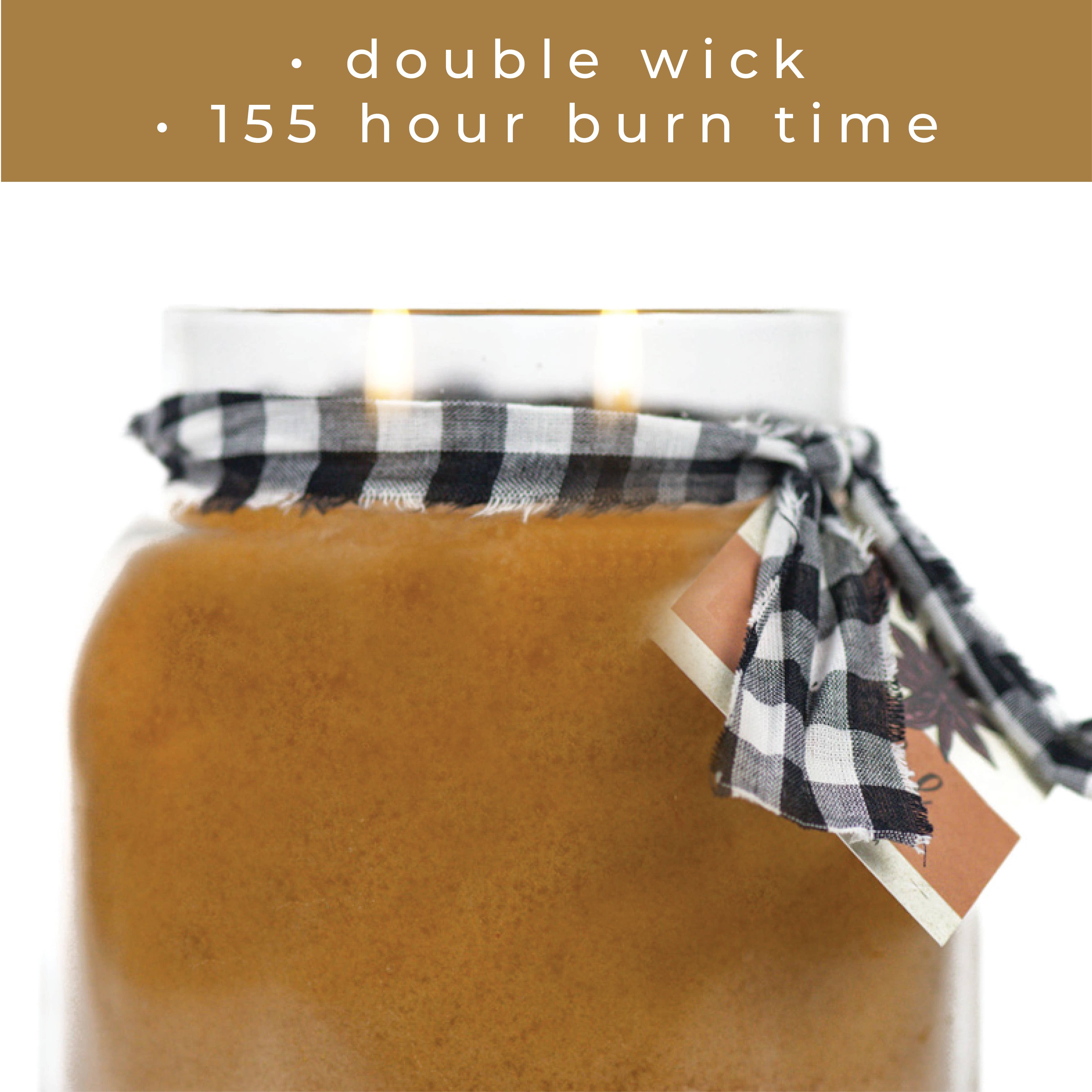 A Cheerful Giver – wholesale Jar/filled candle – KOTL Papa Candle (34oz.) - Pumpkin Swirl3