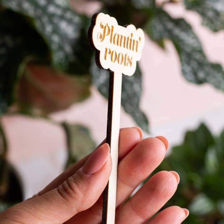 The Print Pantry - Wholesale Garden/Lawn Stake - Funny Wooden Plant Markers