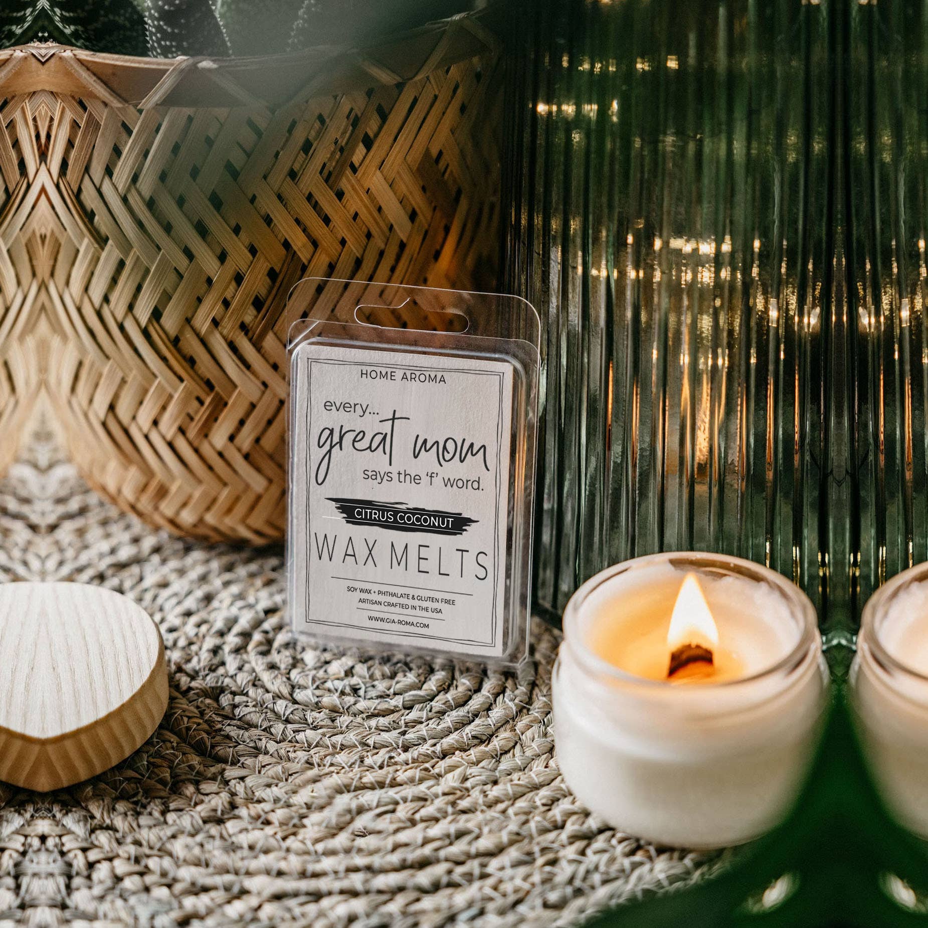 Gia Roma - Venta al por mayor Ceras perfumadas - Fragancia navideña para el hogar, cera de soja derretida, divertida idea de regalo barata93