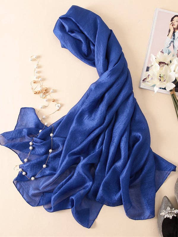 FurDecoration – Großhandel Schal – Damen – Einfarbige Thermo-Halswärmer für Sonnenschutz und Wärme5