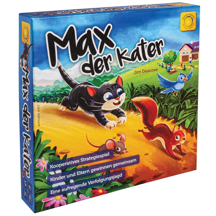 Max der Kater – Kooperatives Spiel für den Großhandel von Sunny Games DE