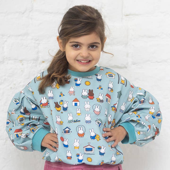 Meisjestrui met Lange Pofmouwen voor wholesale door ILLUSTRABIMBI