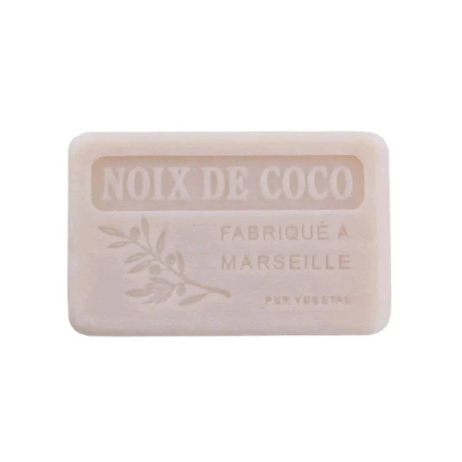 FAIRSAVONT eG. - Wholesale Bar Soap - Marseille Soap 125 g – Coconut Scent (Savon de Marseille)