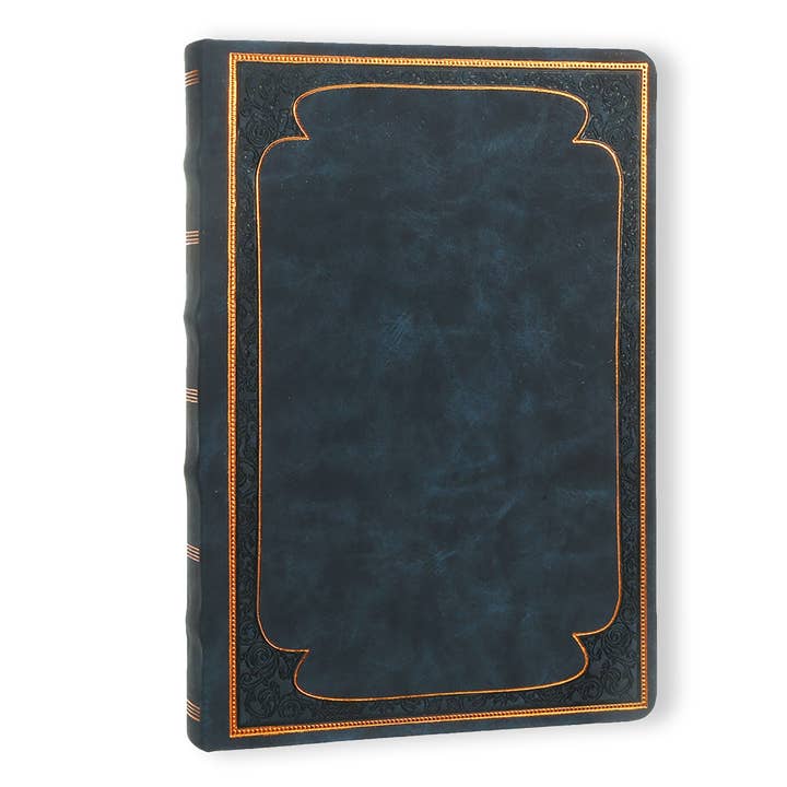 Victoria's Journals - Wholesale Journal/Diary - Victoria's Journals Vintage Style Diary Vegan Leather (Navy)