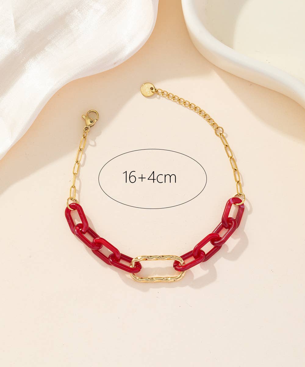 Blossom bijoux - Wholesale Link & Chain Bracelet - 24BRA006 Stainless Steel Bracelet3