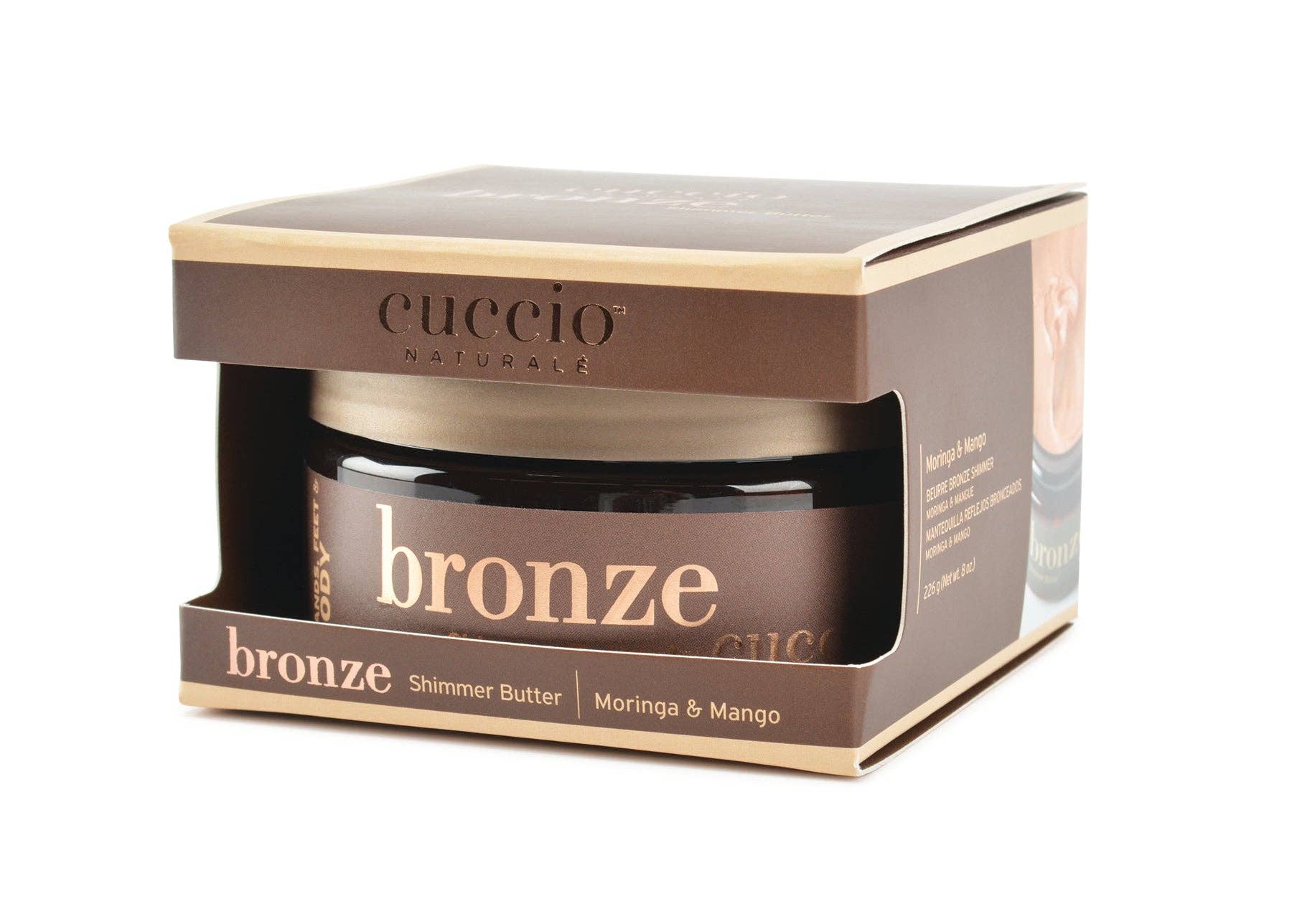 Cuccio - Wholesale Body Balm/Butter - Limited Edition Bronze Shimmer Butter 8oz!2