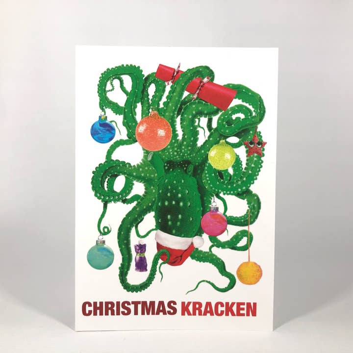 Jul Kracken Lykønskningskort for engroshandel hos Diedododa