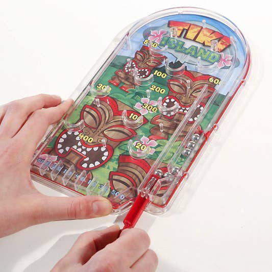 die Blechfabrik e.K. - Wholesale Classic toy – Kids - Tiki Island tin pinball machine2