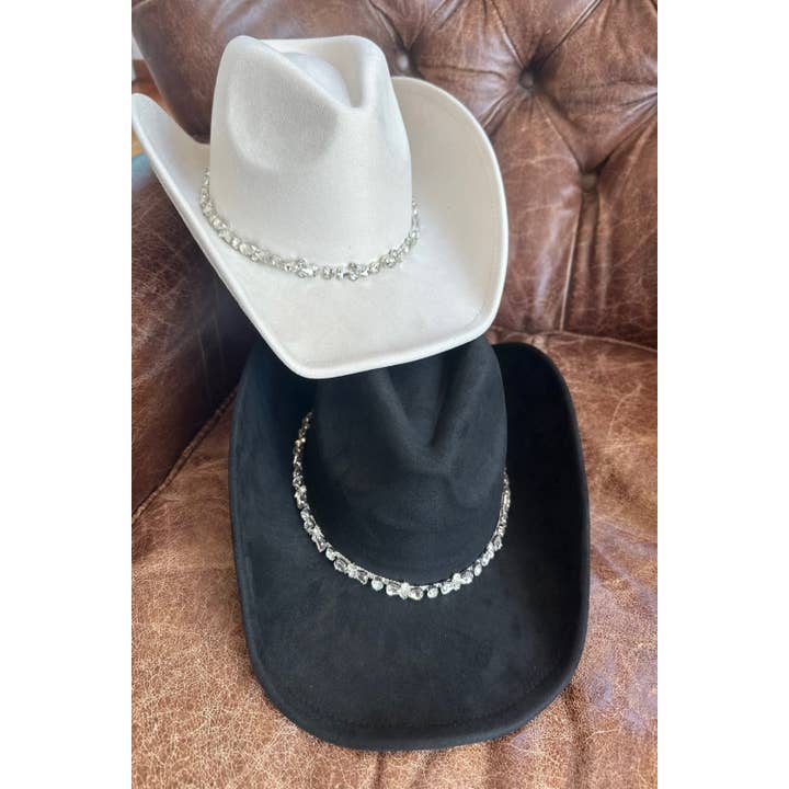 Rhinestone Star Cowboy Hat for wholesale by Bella Betty