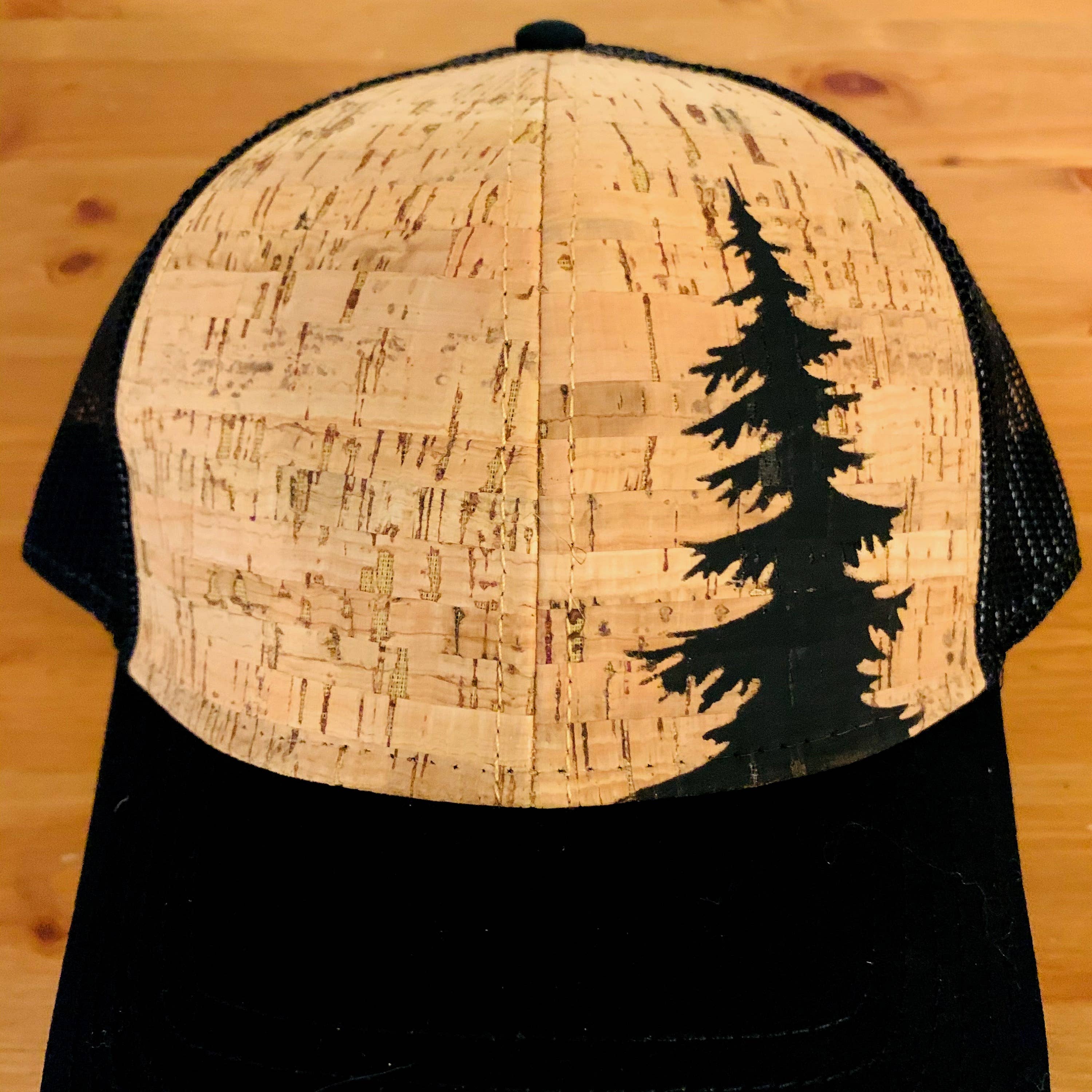 Shakes + Speares – boné - Unissexo por atacado – Boné Cascadian Trucker - Árvore1