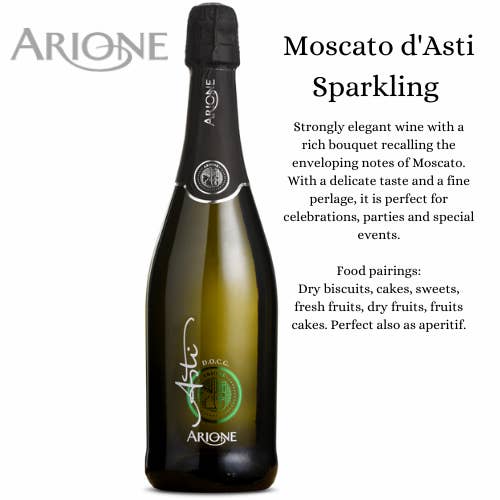 Maargo Food & Wine Wholesale - Wholesale Champagne/Sparkling Wine - ARIONE MOSCATO D'ASTI D.O.C.G. 75CL3