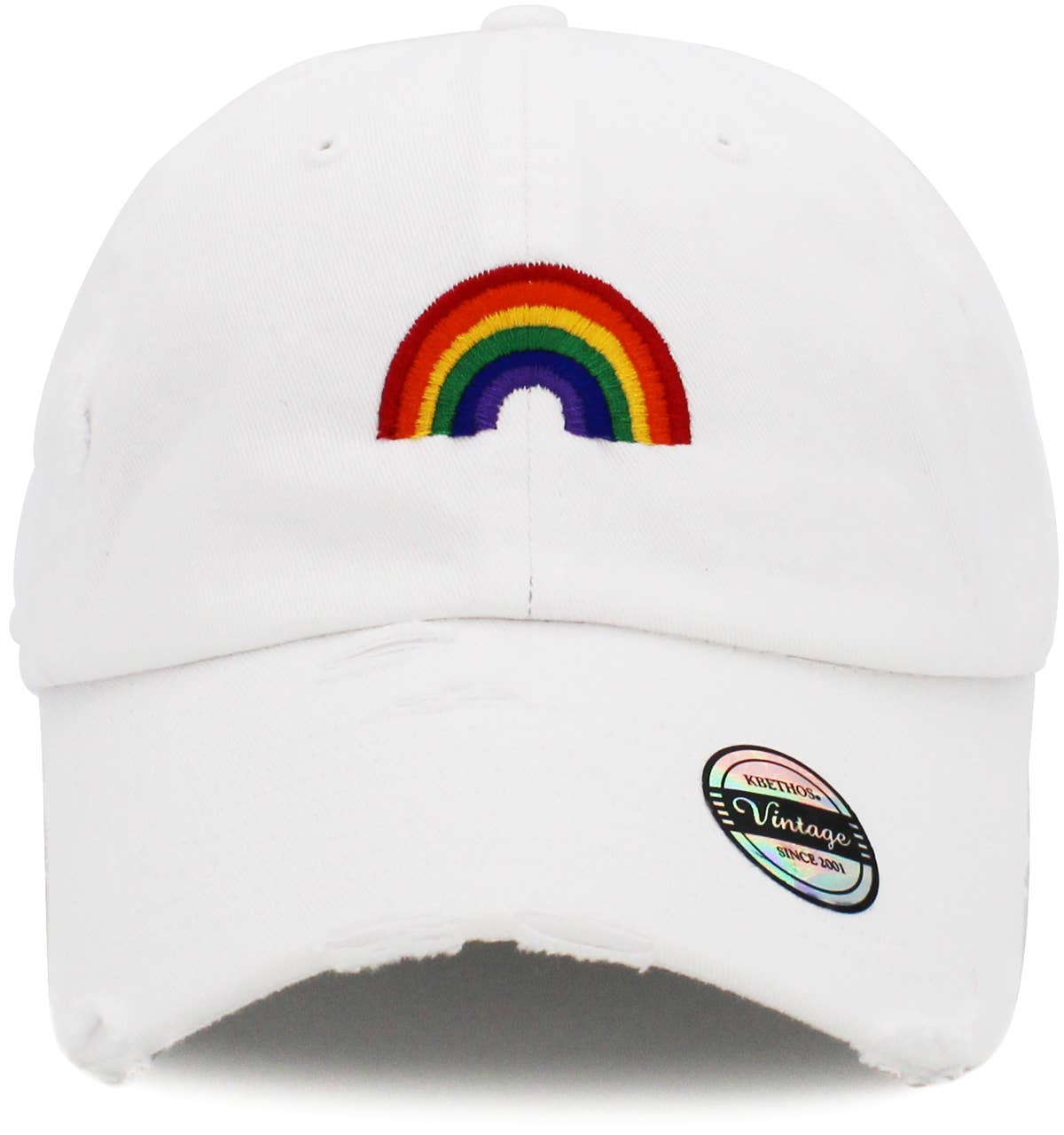 KBETHOS - Wholesale Baseball Cap - Unisex - Pride Rainbow Vintage Dad Hat6