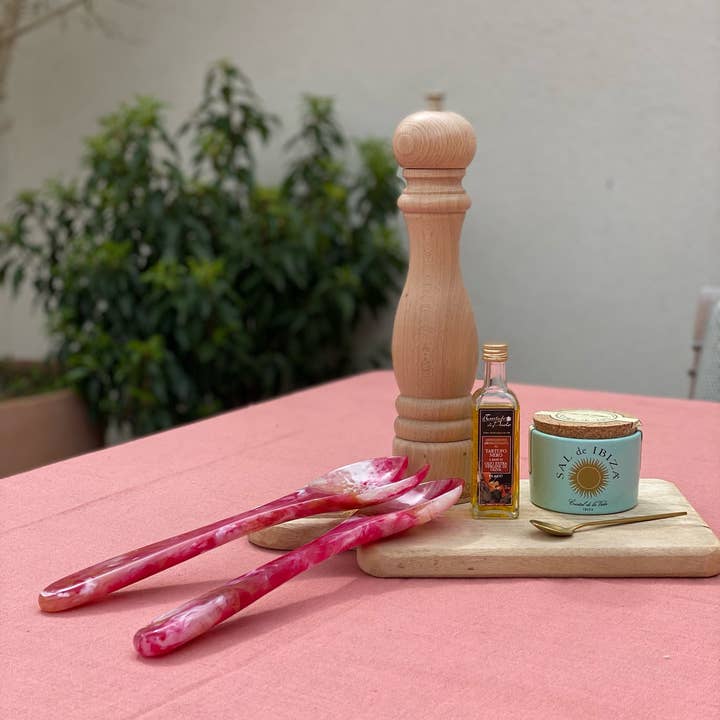 Studio Noticed - Wholesale Serving Utensil - Salad servers Pink2