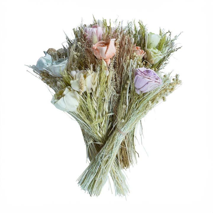 Blue Ocean Traders - Wholesale Dried/Pressed Flowers - Dried Flower Bouquet Mixed Color, Small