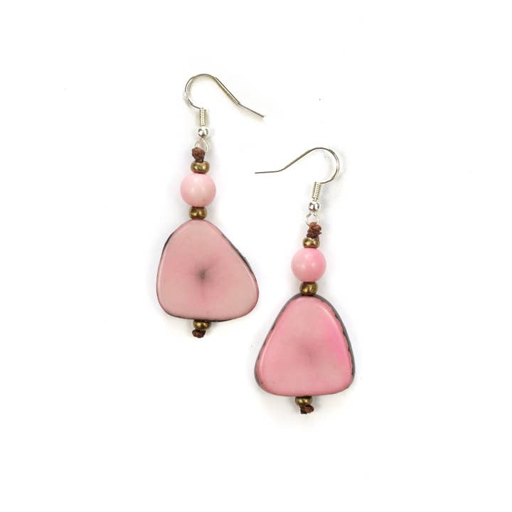 Organic Tagua Jewelry - Wholesale Dangle Earrings - Alma Earrings