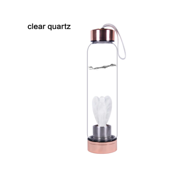 Crystolver (We Cover All Import Fees) – wholesale Water bottle – Angel Crystal Glass Water Bottle3