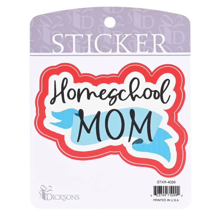Sticker Homeschool Mom for wholesale by Magnolia
