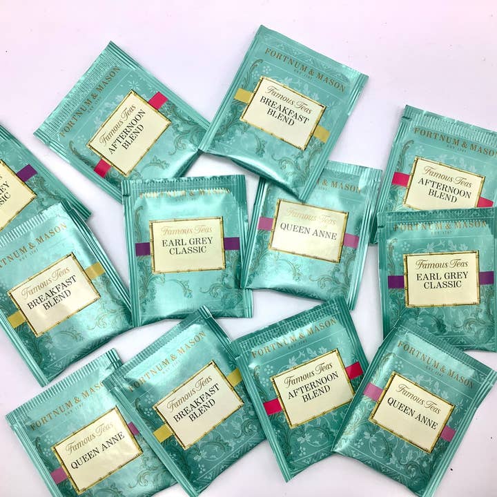 All Little Cute Things – Engroshandel Teposer – Fortnum Mason te-sortiment med forskellige varianter, britiske tebreve3