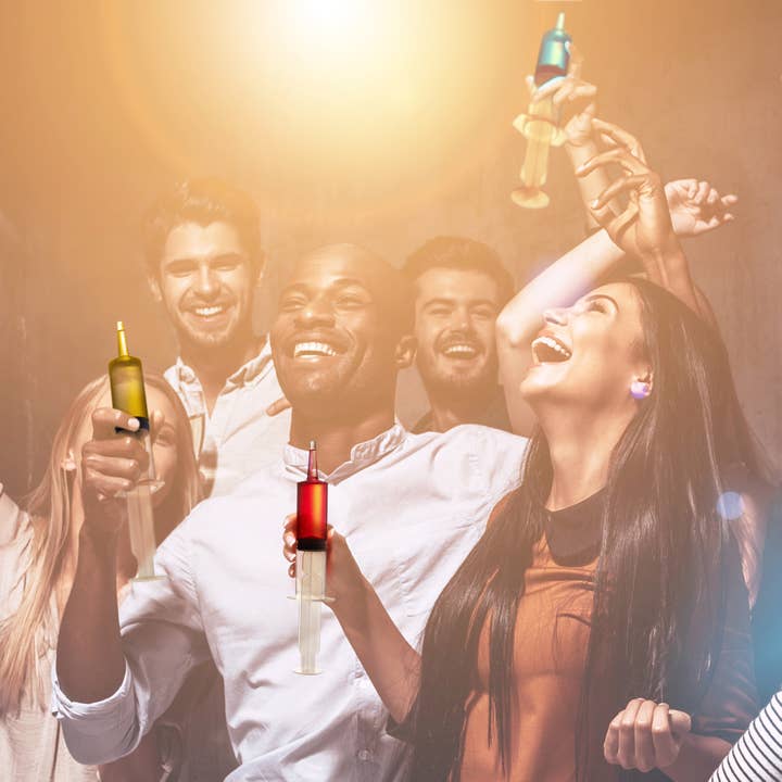 The Twiddlers - Wholesale Party Favor - 50 Reusable Large Novelty Jello Shot Syringes with Caps 60ml7