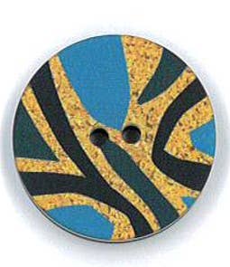 NEMARK - Wholesale Sewing Button/Snap - WHITE CORK PRINTED BUTTON3