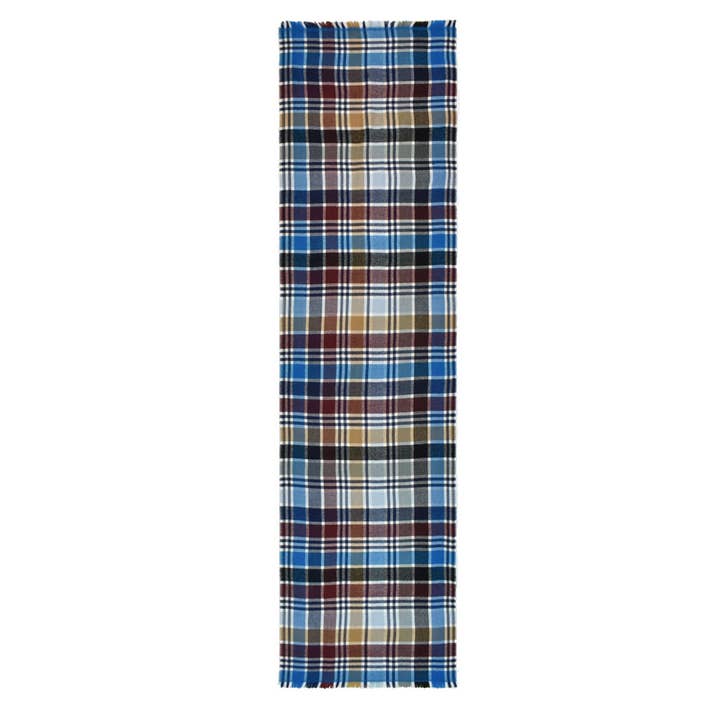 Dupatta Designs - Wholesale Scarf - Women's - Oakleigh Narrow Plaid Scarf 10PK1
