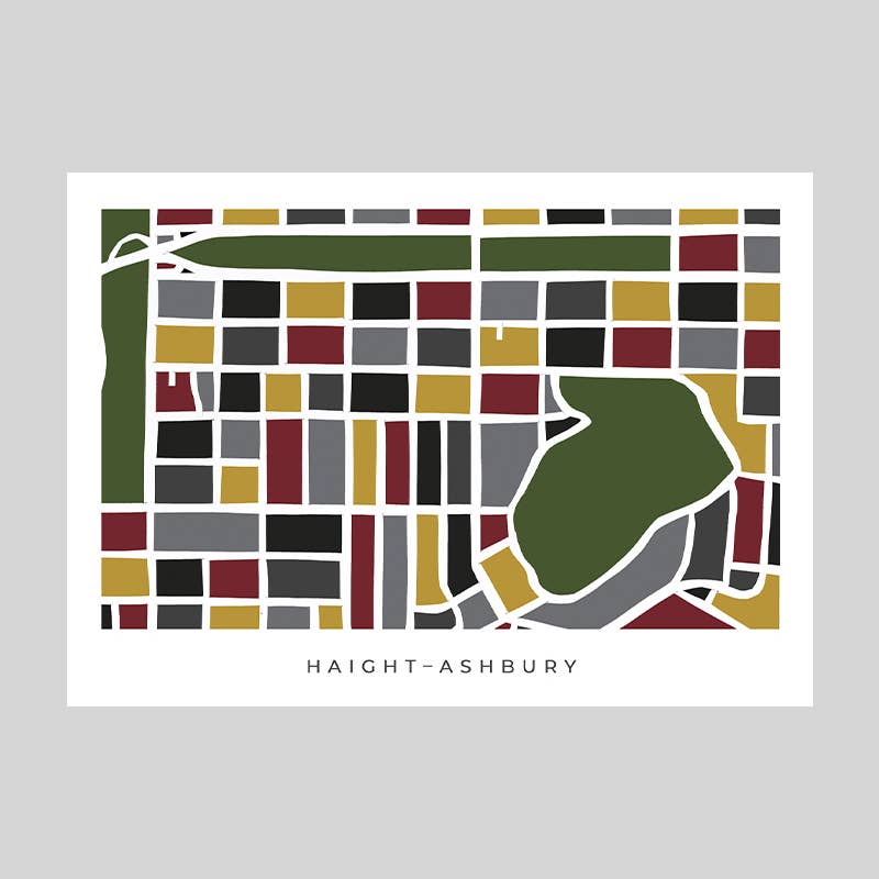 Faraway Places Paper - Wholesale Postcard Set - San Francisco Neighborhood Print Postcards - Set of 163