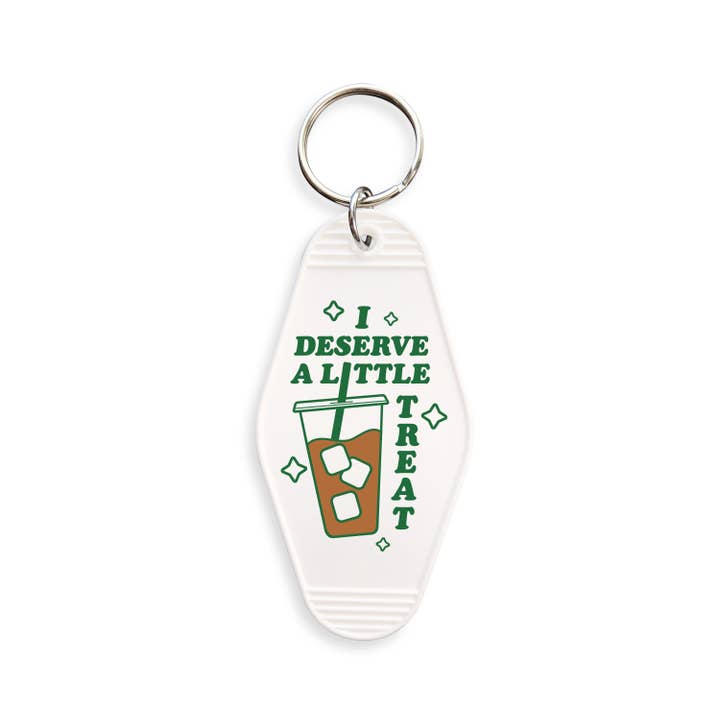 femfetti - Wholesale Keychain - Women's - I Deserve A Little Treat Motel Keychain