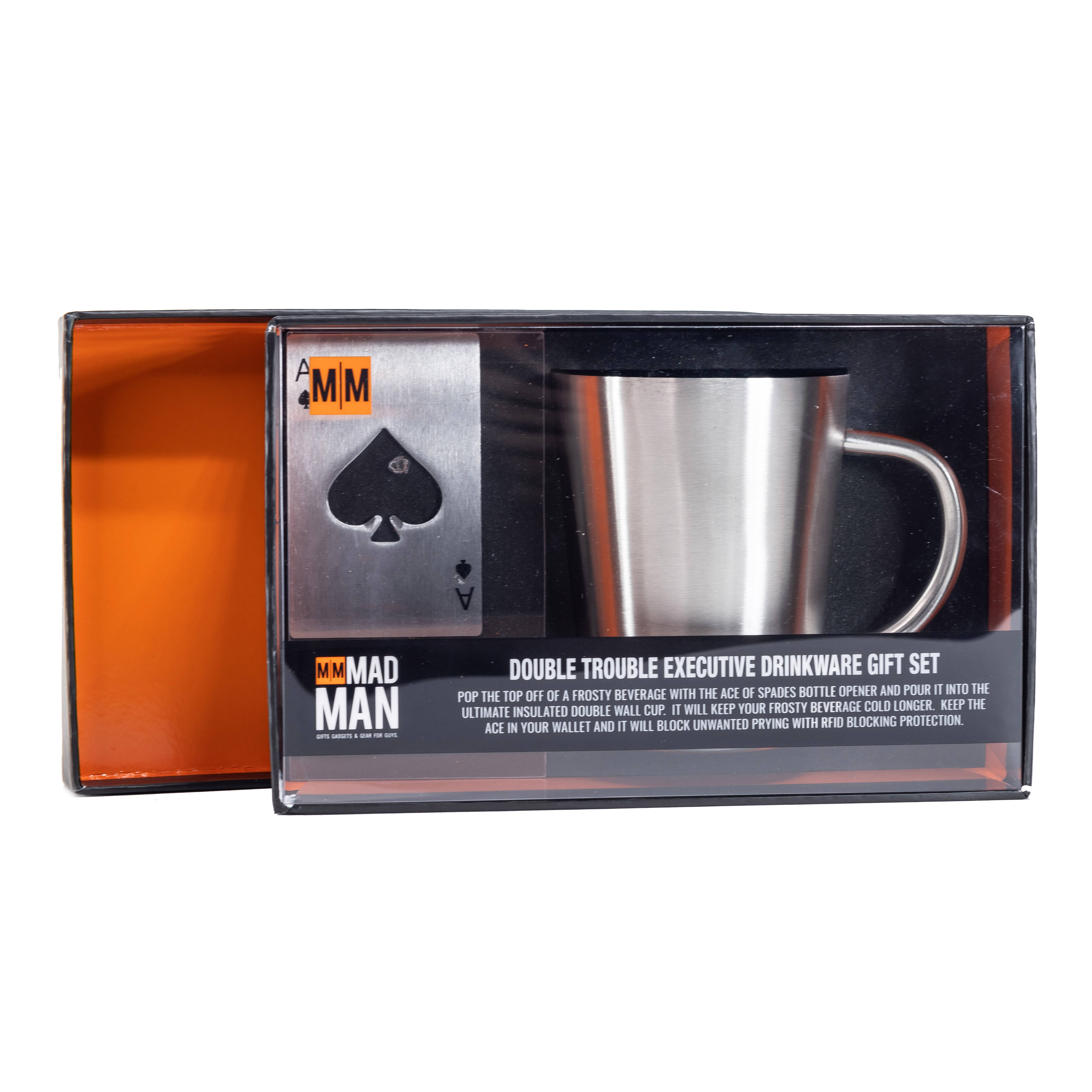 Mad Man - Wholesale Coffee Mug - Double Trouble Executive Drinkware Gift Set5