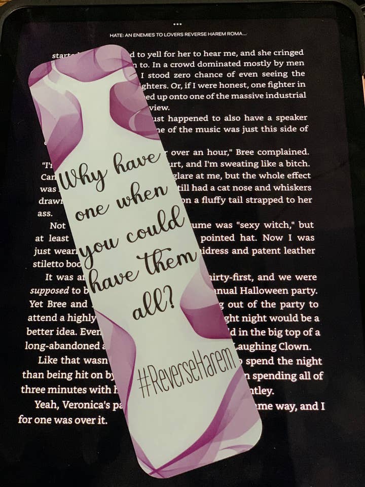 MARQUE-PAGE ROMANTIQUE 8x2 RH EN SOLDE pour la vente par Messterpieces