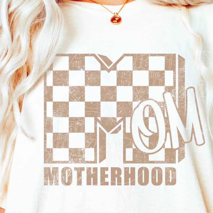 Kiki's Boutique - Wholesale Screen Printed T-Shirt - Women's - Motherhood Comfort Color Tee