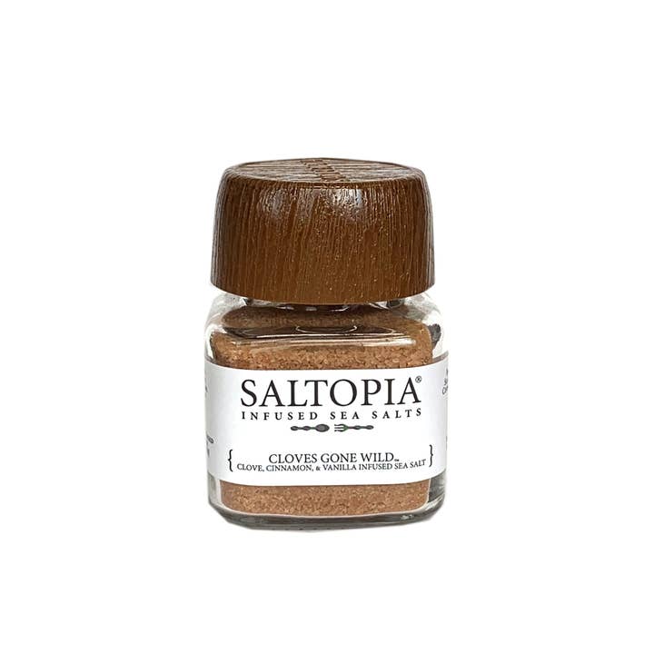 SALTOPIA Infused Sea Salts - Wholesale Salt - Cloves Gone Wild Sea Salt