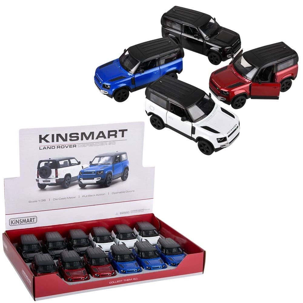 La Luna Bella - Toys - Wholesale Classic Toy - Kids - 5" Diecast Pull Back Land Rover Defender 90 LLB kids toys0