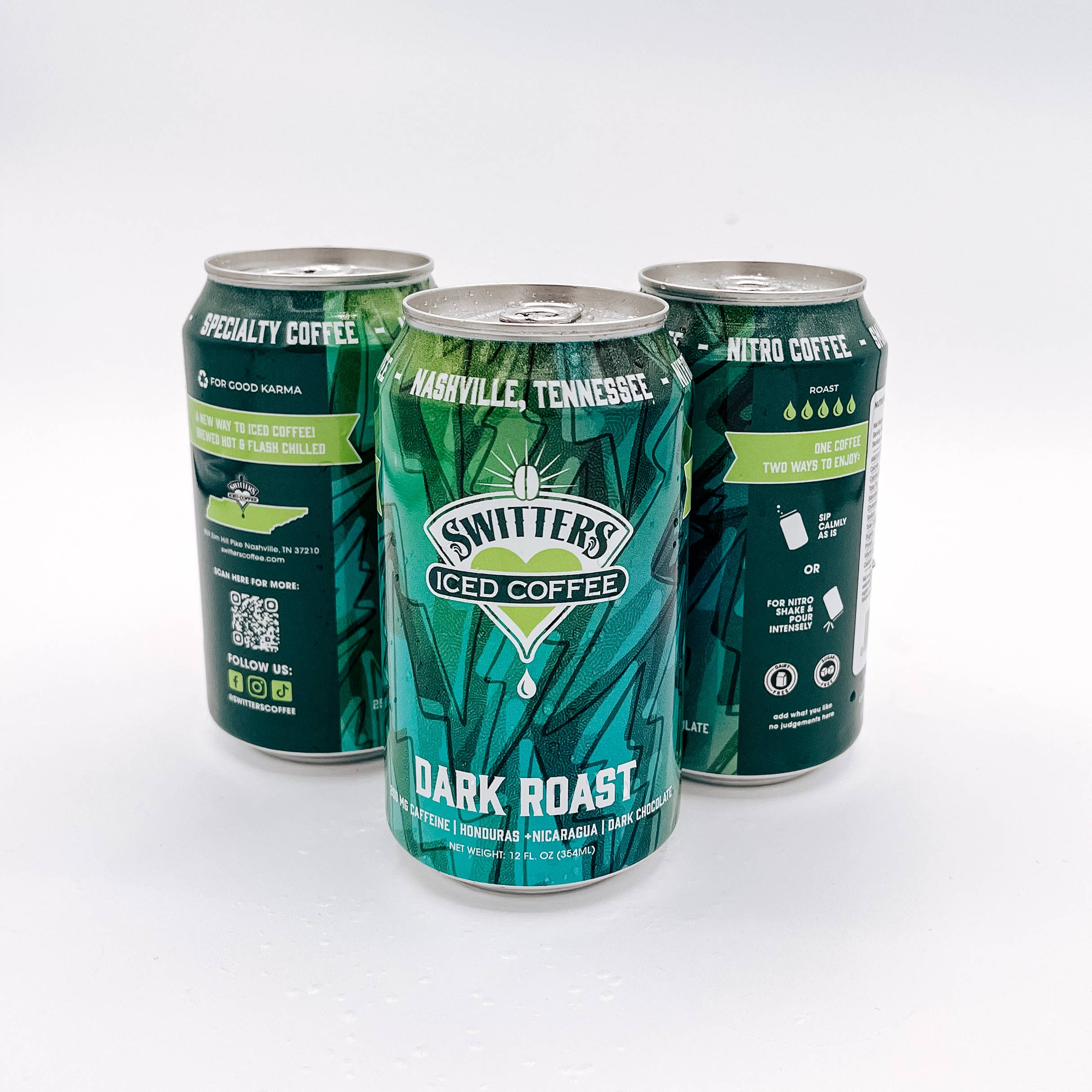 Switters Iced Coffee - Wholesale Iced Coffee/Cold Brew - Nitro Iced Coffee - Dark Roast (12oz)2