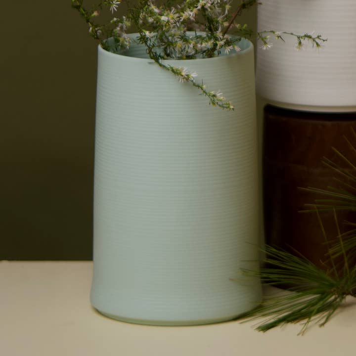 Cold Mountain Matte Porcelain Vase - Small for wholesale by Middle Kingdom