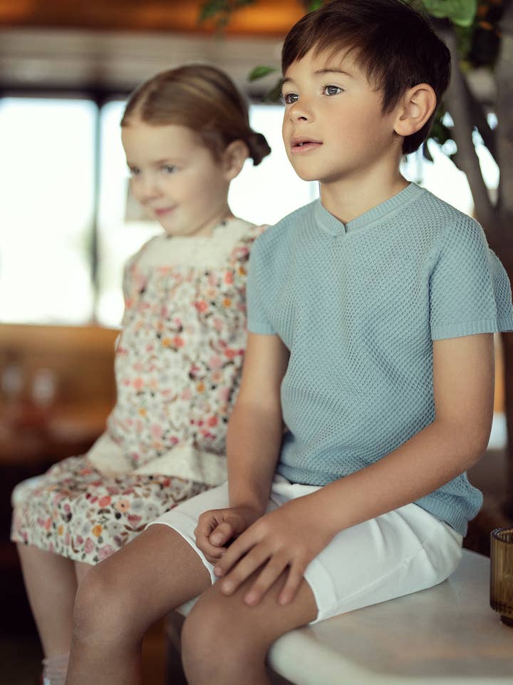 Pull en maille texturée pour la vente par Hush.Shop