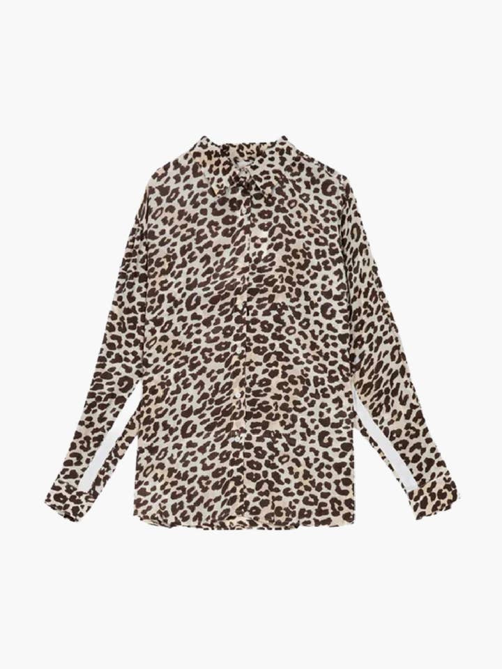 IGORA caramel SHIRT for wholesale by Maison Anje