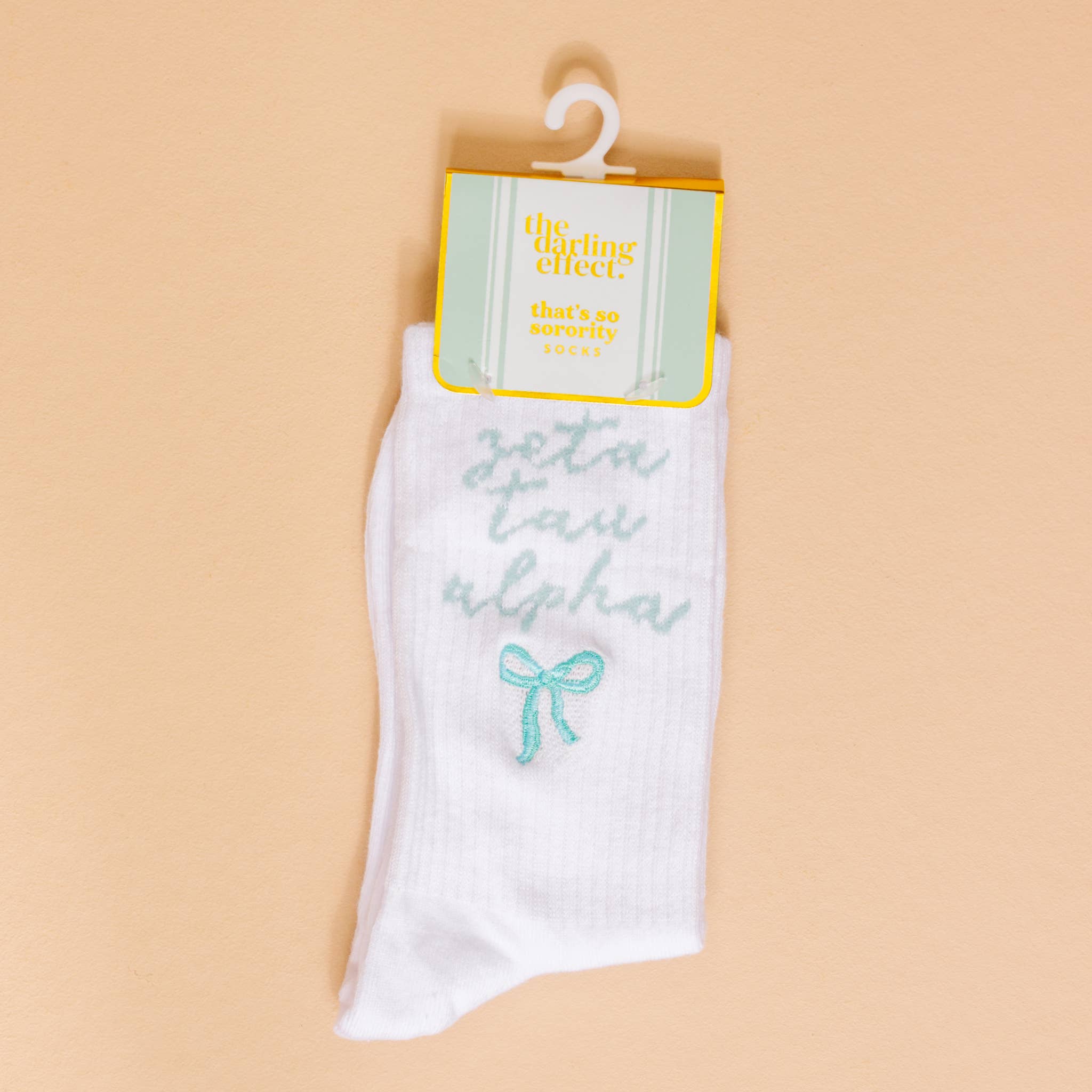 The Darling Effect - Vente Porte-clés – femme - Chaussettes montantes brodées de sororité18
