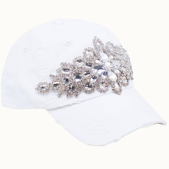 Olive & Pique - Wholesale Baseball Cap - Women's - Abstract Bejeweled Bling Glitz Cap, Adjustable28