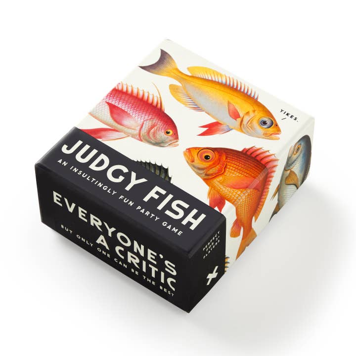 Chronicle Books - Wholesale Card Game - Brass Monkey Judgy Fish Game
